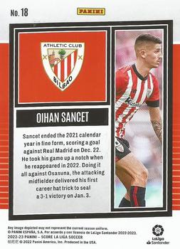 2022-23 Score LaLiga Santander #18 Oihan Sancet Back