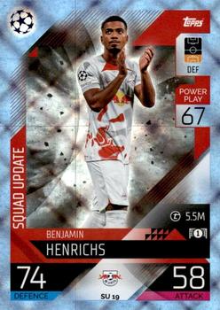 2022-23 Topps Match Attax UEFA Champions League & UEFA Europa League Extra - Squad Update Crystal #SU 19 Benjamin Henrichs Front