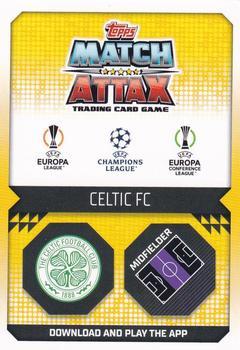 2022-23 Topps Match Attax UEFA Champions League & UEFA Europa League Extra - Away Kit Crystal #AK 26 Callum McGregor Back