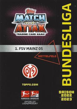 2022-23 Topps Match Attax Bundesliga Extra #551 Dominik Kohr Back