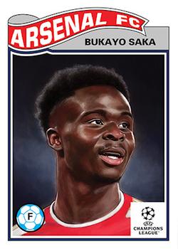 2023 Topps Living UEFA Club Competitions #622 Bukayo Saka Front