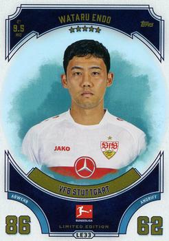 2022-23 Topps Match Attax Bundesliga Extra - Limited Edition #LE33 Wataru Endo Front