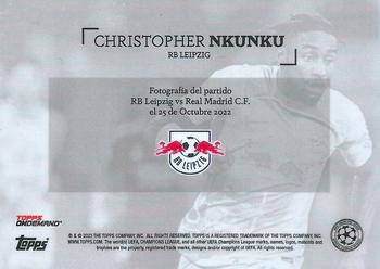 2022-23 Topps Simplicidad UEFA Club Competitions #NNO Christopher Nkunku Back