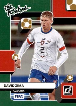 2022-23 Donruss - The Rookies Green #2 David Zima Front