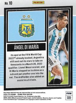 2022-23 Score FIFA #10 Ángel Di María Back