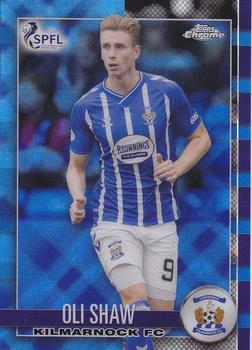 2022-23 Topps Chrome SPFL - Blue Tartan #5 Oli Shaw Front