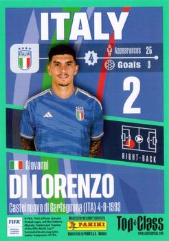 2023 Panini Top Class #32 Giovanni Di Lorenzo Back