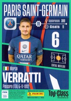 2023 Panini Top Class #61 Marco Verratti Back