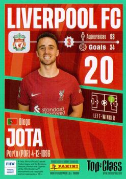 2023 Panini Top Class #112 Diogo Jota Back