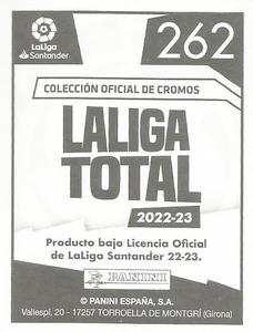 2022-23 Panini LaLiga Total #262 Vinícius Junior Back
