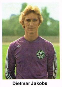 1976-77 Bergmann Fussball Stickers #82 Dietmar Jakobs Front