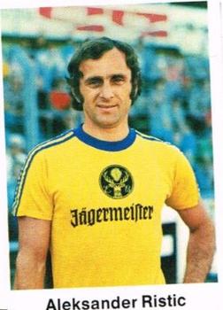 1976-77 Bergmann Fussball Stickers #201 Aleksandar Ristić Front