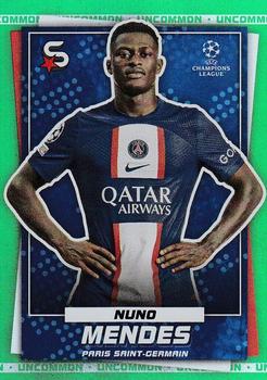 2022-23 Topps UEFA Club Competitions Superstars - Uncommon Green #129 Nuno Mendes Front