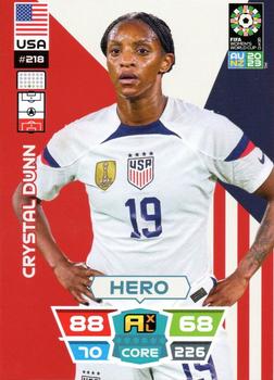 2023 Panini Adrenalyn XL Women's World Cup #218 Crystal Dunn Front