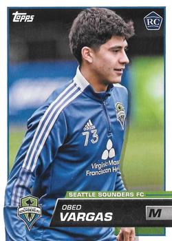 2023 Topps MLS #108 Obed Vargas Front