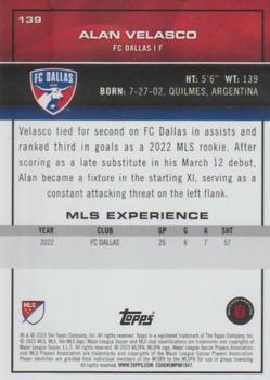 2023 Topps MLS #139 Alan Velasco Back