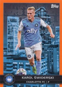 2023 Topps MLS - Big City Strikers Orange #BCS-13 Karol Swiderski Front