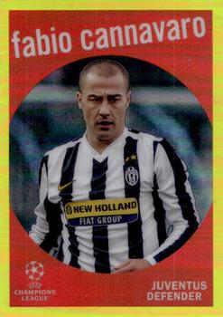 2022-23 Topps Chrome UEFA Club Competitions - 1959 Topps Yellow Refractor #59-17 Fabio Cannavaro Front