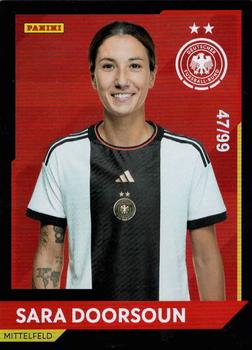 2023 Panini DFB Women - Red #NNO Sara Doorsoun Front