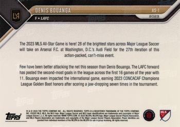 2023 Topps Now MLS All-Star Game - Red #AS-1 Denis Bouanga Back