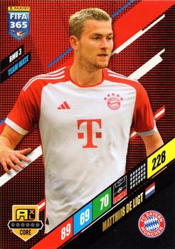 2024 Panini Adrenalyn XL FIFA 365 #BMU3 Matthijs de Ligt Front