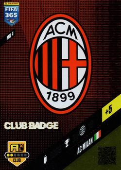 2024 Panini Adrenalyn XL FIFA 365 #MIL4 Club Badge Front