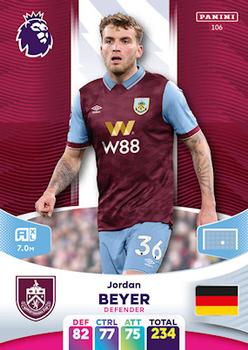 2024 Panini Adrenalyn XL Premier League #106 Jordan Beyer Front