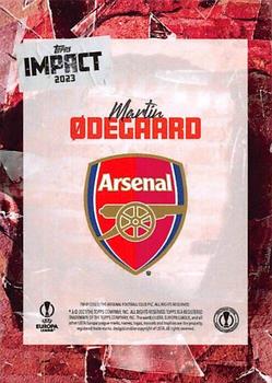 2023 Topps Impact UEFA Club Competitions #NNO Martin Odegaard Back