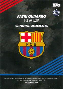 2022-23 Topps FC Barcelona Champions 2023 #NNO Patri Guijarro Back