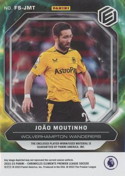 2022-23 Panini Chronicles - Elements Fusion Swatches Premier League #FS-JM Joao Moutinho Back