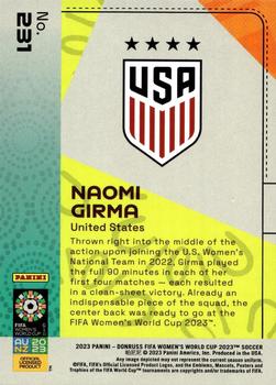 2023 Donruss FIFA Women's World Cup #231 Naomi Girma Back