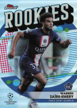 2022-23 Finest UEFA Club Competitions - Finest Rookies #FR-7 Warren Zaïre-Emery Front