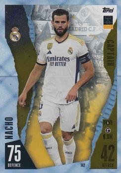 2023-24 Topps Match Attax UEFA Club Competitions - Crystal #142 Nacho Fernandez Front
