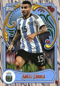 2023 Topps Argentina Fileteado - Tango #21 Ángel Correa Front