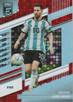 2022-23 Donruss Elite FIFA - Disco Red #18 Lionel Messi Front