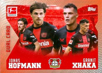 2023-24 Topps Bundesliga Summer Signings #NNO Jonas Hofmann / Granit Xhaka Front