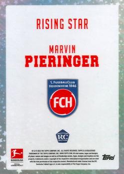 2023-24 Topps Bundesliga Summer Signings - Holo Foil #NNO Marvin Pieringer Back