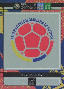 2023 Donruss FIFA Women's World Cup - Team Badges #6 Colombia Front