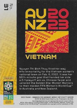 2023 Donruss FIFA Women's World Cup - Team Badges #31 Vietnam Back