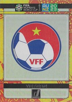 2023 Donruss FIFA Women's World Cup - Team Badges #31 Vietnam Front