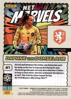 2023 Donruss FIFA Women's World Cup - Net Marvels #15 Daphne van Domselaar Back