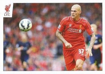 2014-15 Panini Liverpool FC Official Sticker Collection #134 Martin Skrtel Front