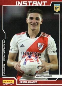 2021 Panini Instant Liga Profesional de Fútbol #8 Julián Álvarez Front