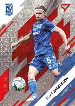 2023-24 SportZoo PKO BP Ekstraklasa Seria 1 - Red Stripes #026 Elias Andersson Front