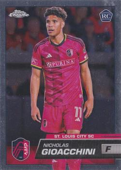 2023 Topps Chrome MLS #111 Nicholas Gioacchini Front