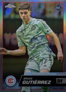 2023 Topps Chrome MLS #29 Brian Gutiérrez Front