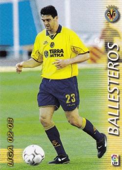 2002-03 Panini Liga Megafichas #350 Ballesteros Front