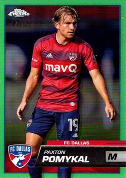 2023 Topps Chrome MLS - Neon Green Refractor #30 Paxton Pomykal Front