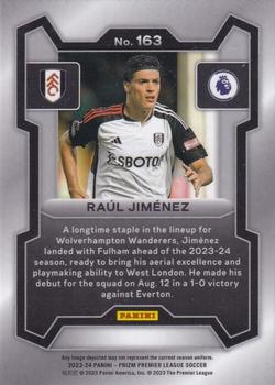 2023-24 Panini Prizm Premier League #163 Raúl Jiménez Back