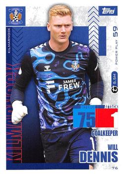 2023-24 Topps Match Attax SPFL #76 Will Dennis Front